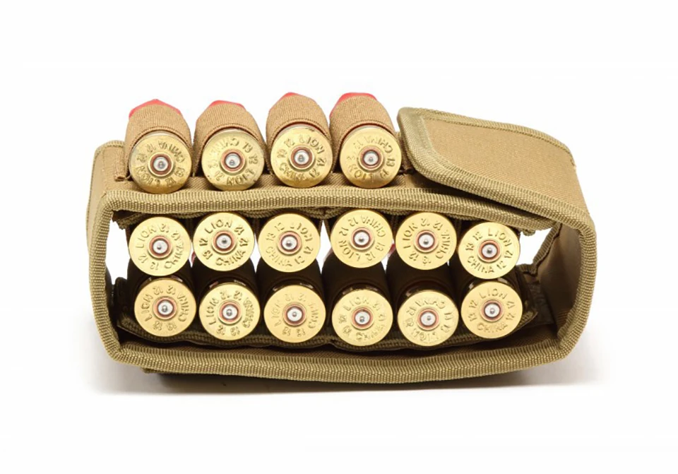 16 отверстий 12G пули Molle сумка 1000D Водонепроницаемый анти коррозия охотничьи сумки
