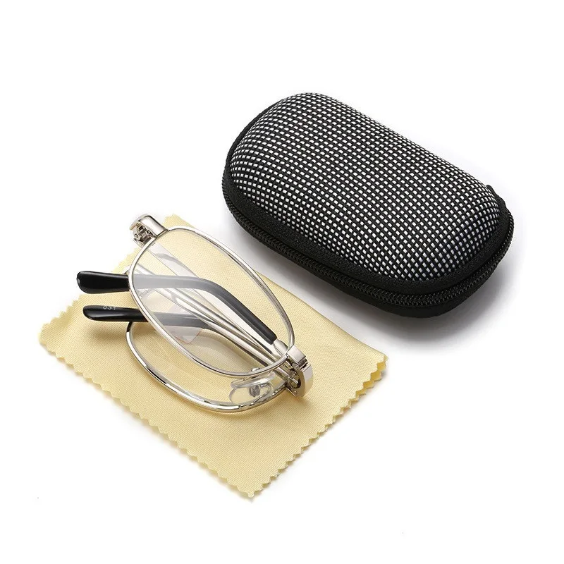 

Design Reading Glasses Men Women Folding Spectacles Spectacles Frame Silver Metal Glasses +1.0 +1.5 +2.0 +2.5 +3.0 +3.5 +4.0