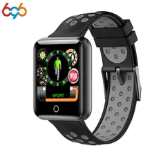 696 смарт-браслет Bluetooth IP68 Водонепроницаемый сердечного ритма крови Давление монитор сердечного ритма Смарт часы-браслет для IOS и Android Xiaomi