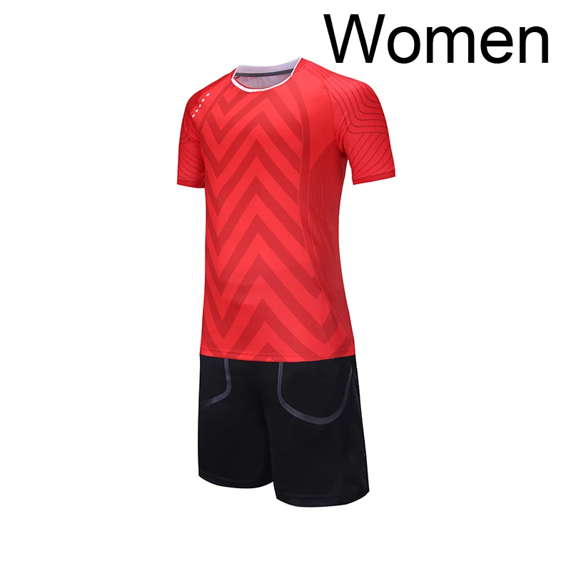 Печать Китай комплект для бадминтона мужчин/женщин, комплект для бадминтона, спортивная одежда для бадминтона, рубашка для бадминтона+ шорты 209AB - Цвет: Woman 1 set