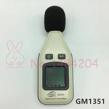 Цифровой измеритель уровня звука GM1351 Benetech 30~ 130 dBA небольшой портативный голосовой тестирование шума Examin