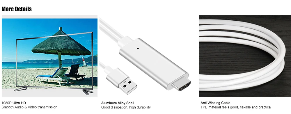 3 в 1 HDMI USB кабель для iPhone Lightning Android Micro usb type C к HDMI HDTV Цифровой AV адаптер для iPhone X 8 huawei Xiaomi