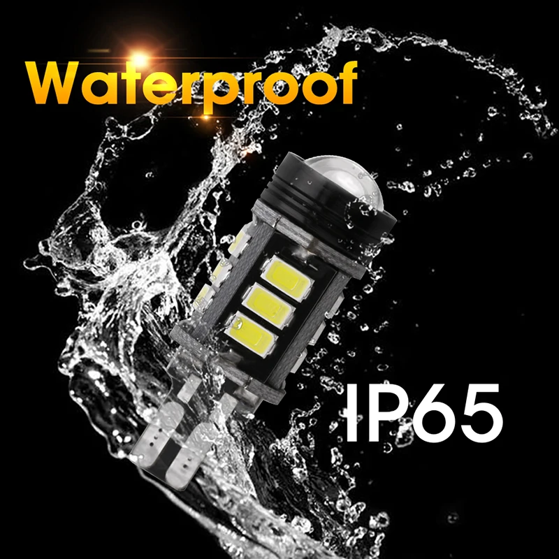 2X яркий T15 W16W 5730 COB 15 светодиодный Автомобильный свет Canbus Белый резервный задний