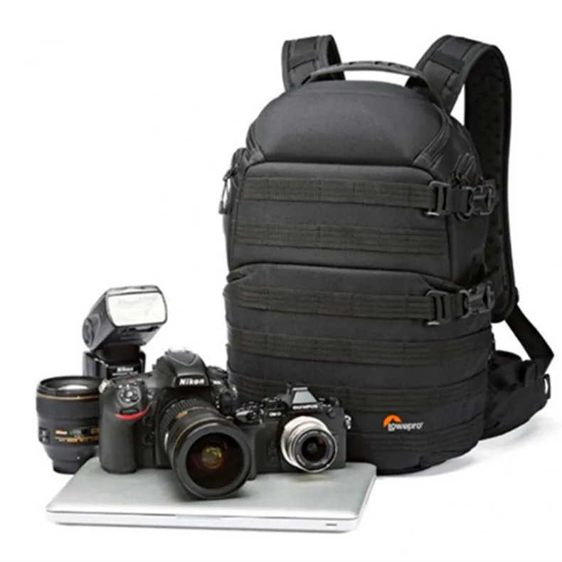 

Free Shipping NEW Genuine Lowepro ProTactic 350 AW DSLR Camera Photo Bag Laptop Backpack with All Weather Cover