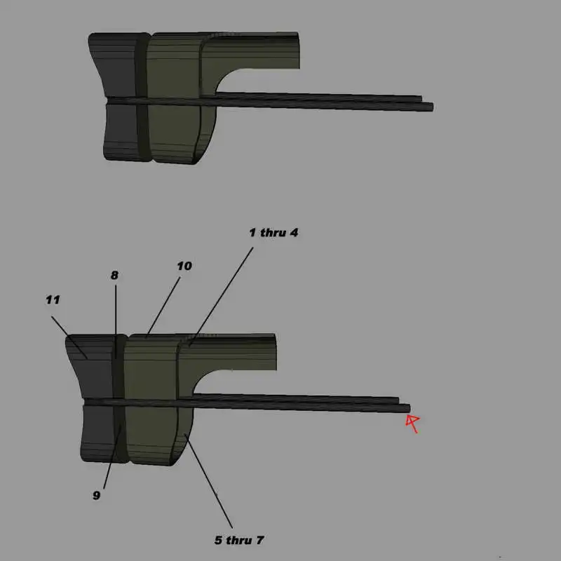 DIY 1: 1Cheytac M200 интервенция снайперская винтовка Бумажная модель Сборка ручной работы 3D игра-головоломка детская игрушка