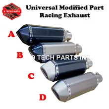 35-51MM Modified Motorcycle Exhaust Pipe Muffler for akrapovic Exhaust Moto escape Universal Fit for most motorcycle ATV Scooter