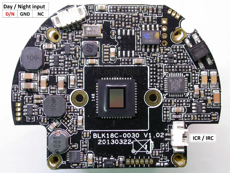 IP камера видеонаблюдения IPC 720P (1280x720) 1/3 дюйма Aptina CMOS AR0130 датчик + Hi3518C чиповая плата