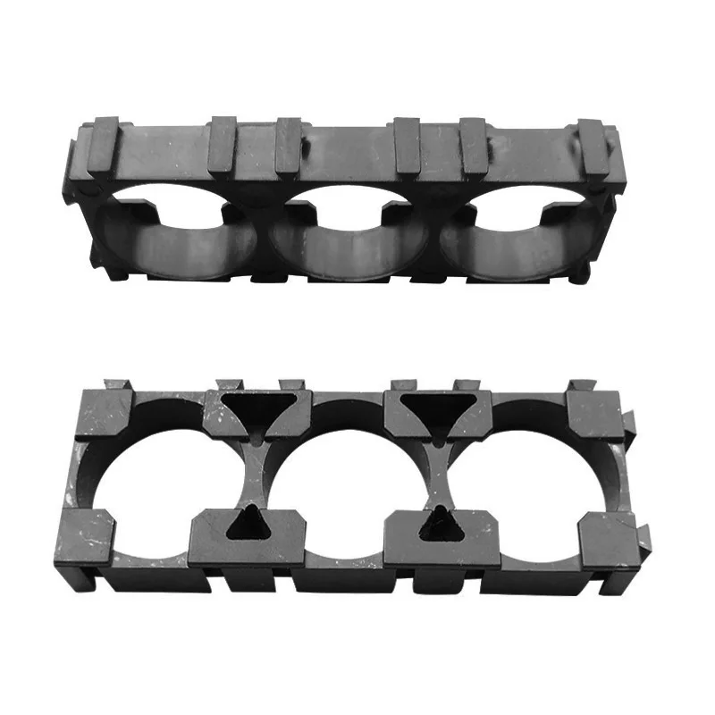

HOT 50 Pcs 1x3 Cell Spacer 18650 Li-ion Battery Holder Plastic Radiating Shell Rack Cylindrical Batteries Bracket Fixture LSF99