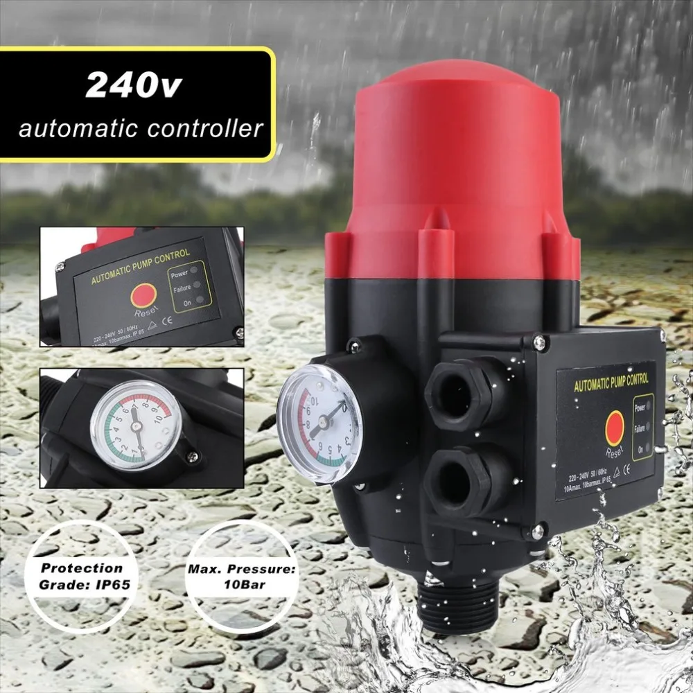 Professional Hydraulic font b Electronic b font System 0 10Bar Automatic Water Pump Controller Pressure Switch