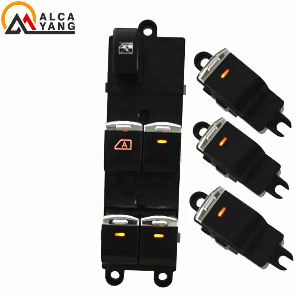 

NEW Schalter Fensterheberschalter For Nissan Qashqai J10 2.0 dCi 4WD Navara D40 Vehicles Car QZ 25401-JD001