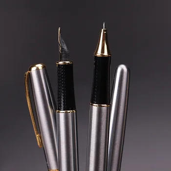 

Brand Luxury Fountain Pen Metal Pens 0.5mm High Quality Ink Pen For Writing School Office Supplies Student Stationery
