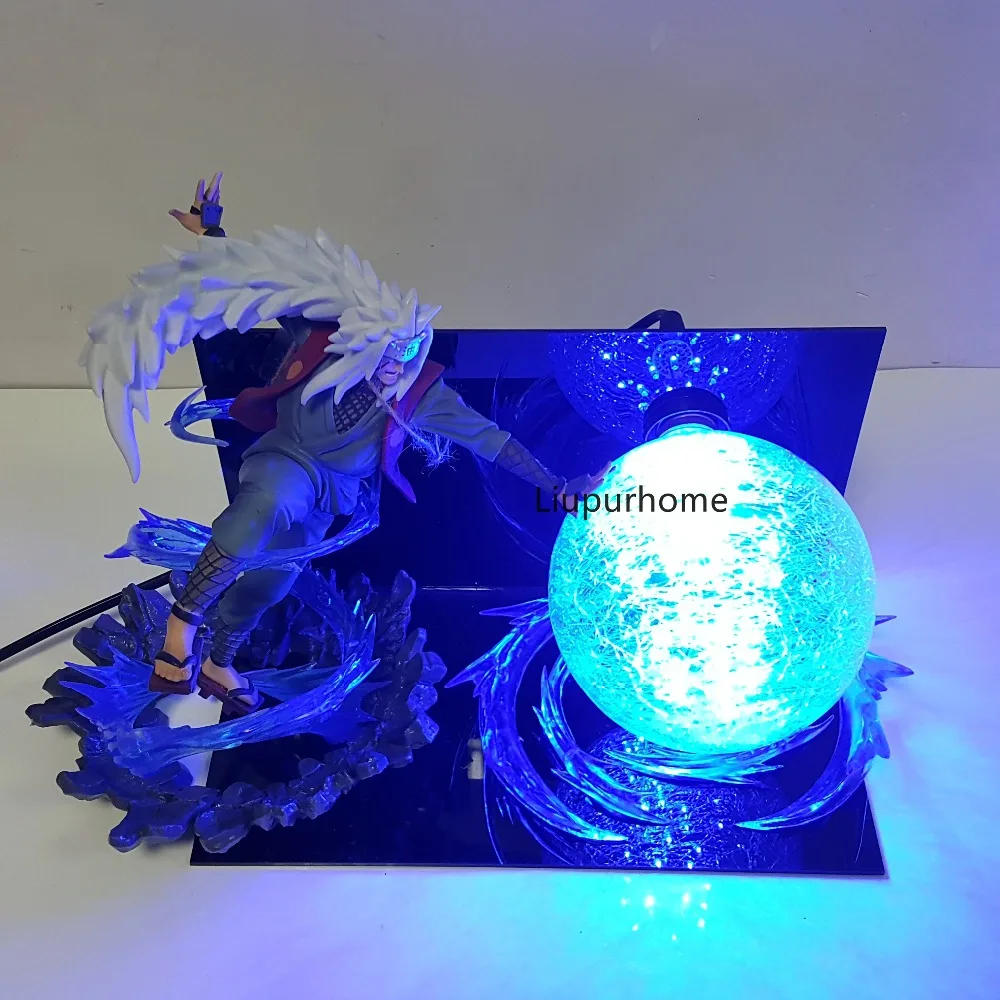 Светодиодные ночные светильники Naruto Jiraiya rasмама настольная лампа аниме Наруто