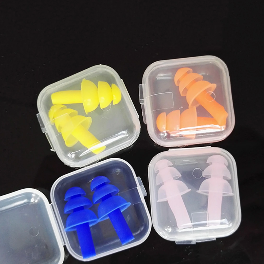 Marsnaska العالمي لينة سيليكون سدادات الأذن سدادات السباحة الاكسسوارات والعتاد مع حالة مربع بركة المياه الرياضة السباحة الأذن المكونات Marsnaska العالمي لينة سيليكون سدادات الأذن سدادات السباحة الاكسسوارات والعتاد مع حالة مربع بركة المياه الرياضة السباحة الأذن المكونات