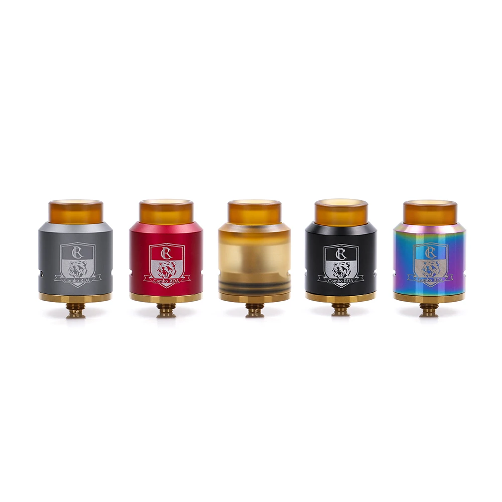 

Original IJOY Combo RDA 25mm atomizer with bottom airflow system upgrade ijoy comba RDTA tank for vape DIY rebuilding atomizer