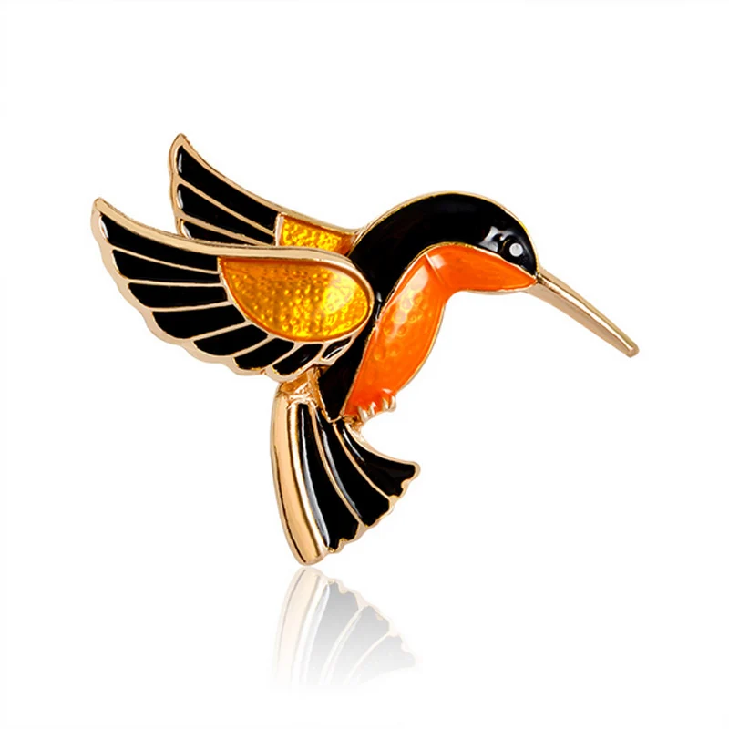 

Animal Beautiful bird unicorn metal brooch button pins denim jacket pin jewelry decoration badge for clothes lapel pins