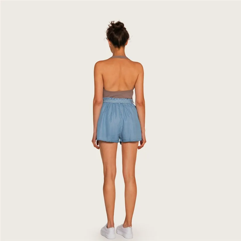 Moda Lady Sexy Verão Casuais Shorts de