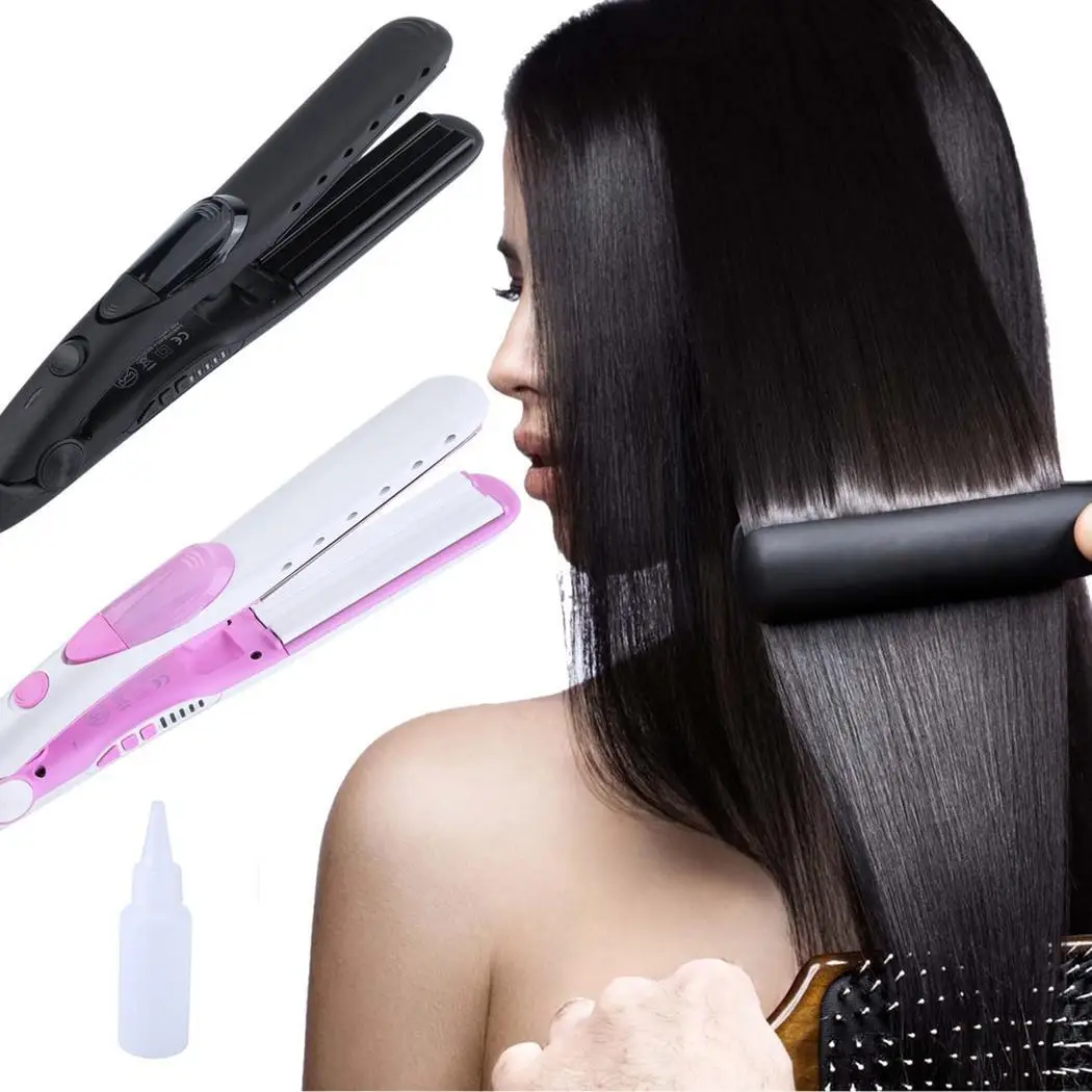 

Ceramic Steam Vapor Plate Hair Straightening 120-220 100-240V 50 / 60Hz Machine 30-60W 168 Hair Straightener