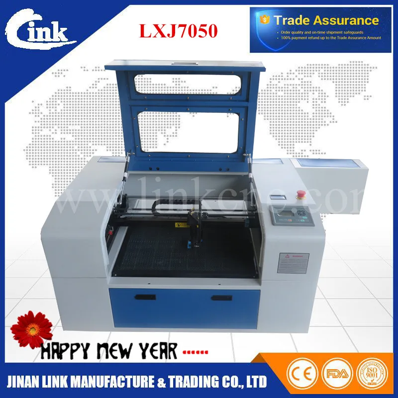 pvc laser cutting machine/ 6040 7050 9060 paper laser cutting machine