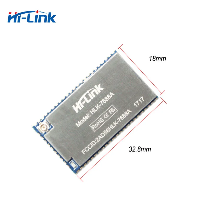 Бесплатная доставка 2 шт./лот компактный беспроводной модуль Wi Fi с embeded MT7688