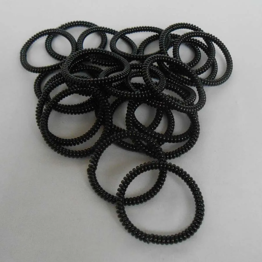 thin black hair band
