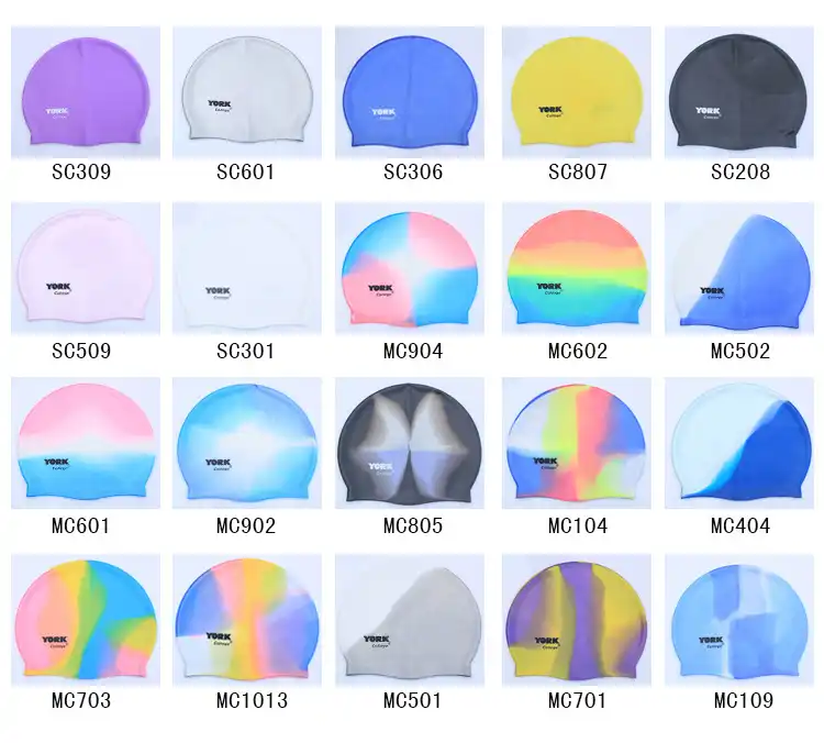 New 2018 Adult Man Woman Silicone Swimming Cap Long Hair