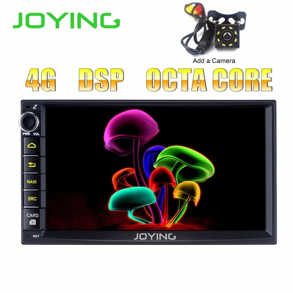 Flash Deal 7" DSP Android 8.1 Intel Octa Core 1.8GHZ Universal Car Radio Stereo GPS Navigation Double 2Din Head Unit Built in 4G Module 2