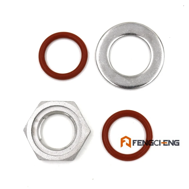 

Weldless Bi-metal Thermometer Install Kit, 1/2" NPT,Beer Hardware, Homebrew Fitting