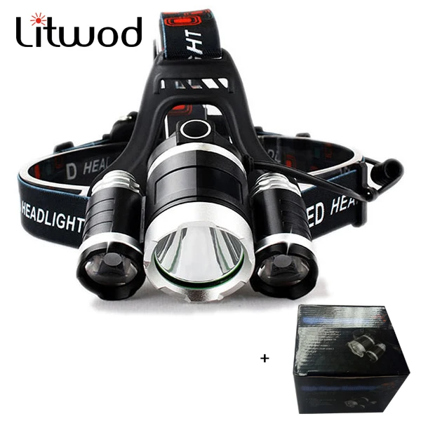

Z20T 5000LM Cree XM-L T6 3T6 Led Headlamp Zoomable Headlight Waterproof Head Torch flashlight Head lamp Fishing Hunting Light