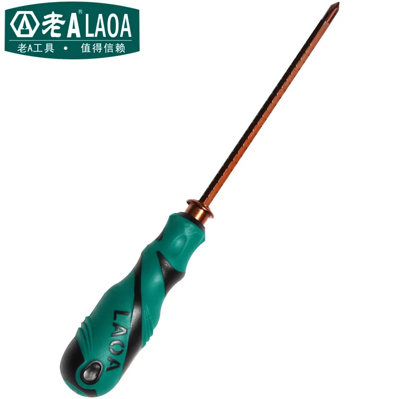 

LAOA S2 Alloy Steel Extension-type Screwdriver Multifunction Double Use Magnetic Set With Slotted and Phillips Bit