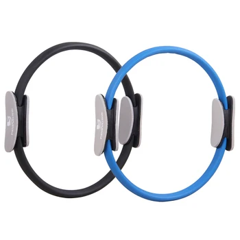 

2016 New Arrival Crescent Handle Pilate Yoga Circle Yoga Ring Slimming Weight Loss Circle Thin Waist Keep Fit Bodybuilding