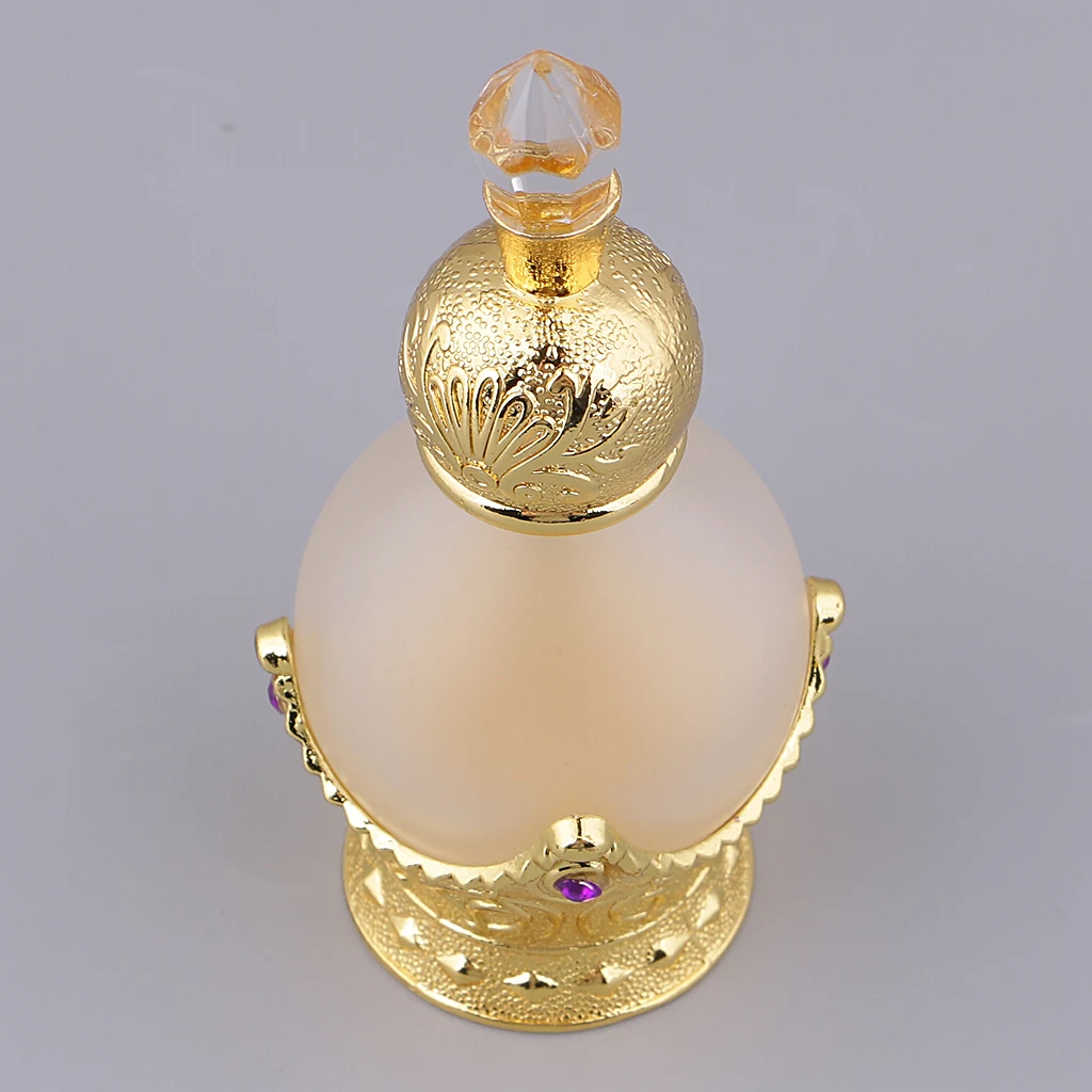 15ml Antique Vintage Empty Glass Perfume Spray Bottle Atomizer Elegant for Lady Women Gift