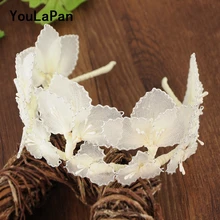 YouLaPan HP185 свадебная тиара и корона свадебное платье с кружевами аксессуары для волос; свадебные волосы Корона Свадебные украшения для волос