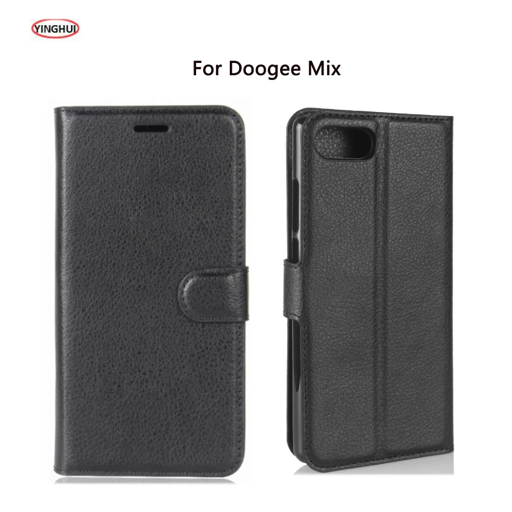 Чехол HUDOSSEN Для Doogee Mix 5 &quot роскошный кожаный чехол с откидной крышкой аксессуары