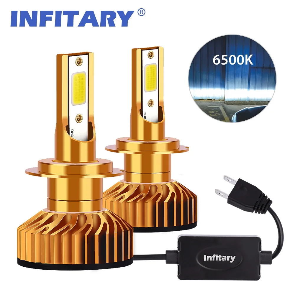 Infitary H7 LED H4 H11 H3 H13 9005 HB3 9006 HB4 9004 9007 880 H1 LED ...