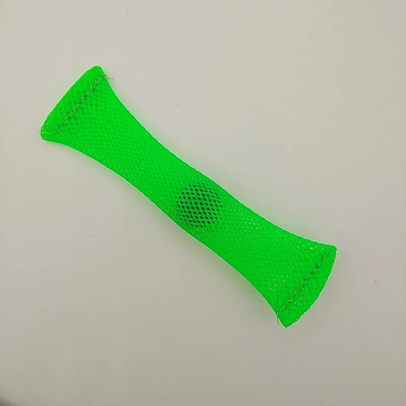 Трубка из сетчатой ткани с шариками аутистический СДВГ тревожность терапия сжимающая вентиляционные игрушки снятие стресса рука игрушка Непоседа