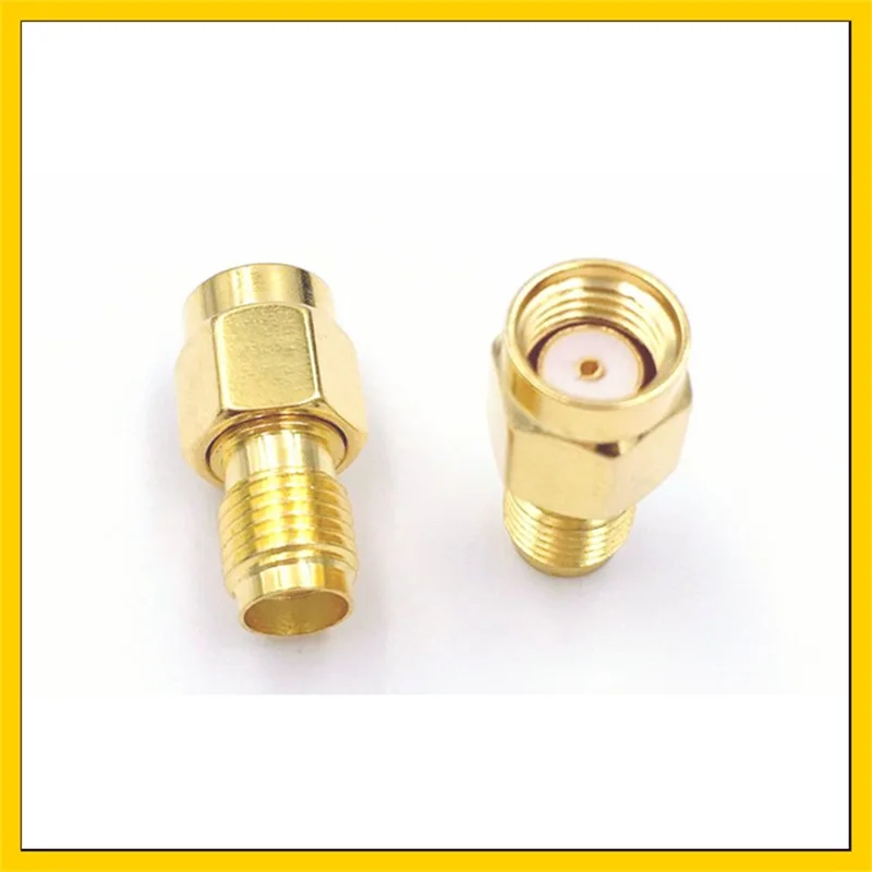 

2 Pieces antenna adapter RP-SMA Male(hole ) to SMA Female Connector for Signal Booster Repeater Amplifier