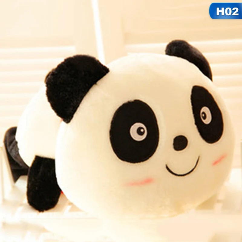 20 см мягкая плюшевая игрушка панда детские мягкие животные игрушки милая Подушка-панда Подушка игрушка-обнимашка для мальчиков и девочек