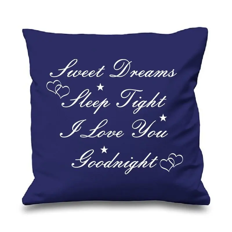 Night night beauty sleep tight pillow case sales