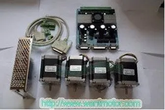 Мощный ЧПУ! Wantai 4 оси Nema 23 шаговый двигатель 57BYGH603 290oz-in + 4-осевая плата водителя TB6560