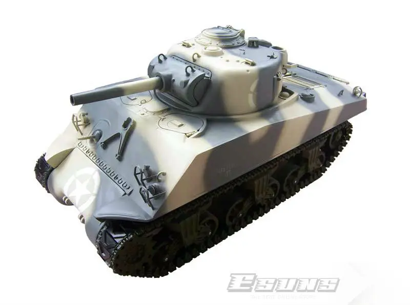 Wholesale RC Tank Model GT603BR Gas Powered Tanks 1/6 M4A3 Sherman RC