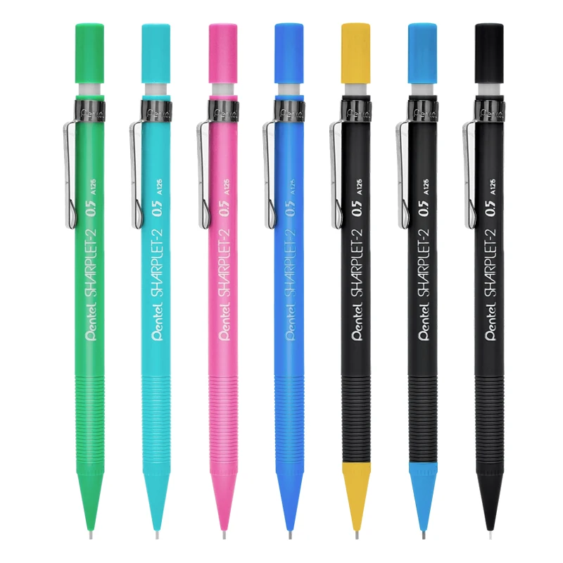 

Pentel A125 Auto Mechanical Pencil Simple Candy Colored Activity Pencil 0.5 mm Japan