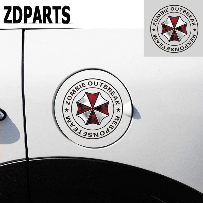 ZDPARTS 1 шт. автостайлинг Зонт Ступица колеса топливный бак наклейки на крышки для