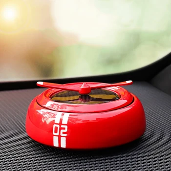 

Solar Rotated Car Air Freshener Perfume Aroma Diffuser Automobiles Interior Fragrance Smell Air Purifier Ornaments Accessories