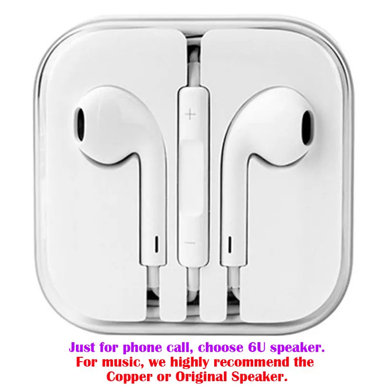 

4pcs 3.5mm Jack In Ear Earphone Headset with Microphone Bass Sub Woofer Volume Control for Universal iOS & Android Smart phone