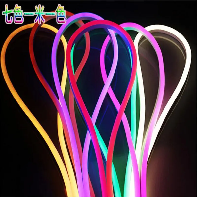 Us 84 7 23 Off 10m Lot Led Neon Lights Of The Hose Lights Home Ceiling Hotel Signs Modeling 110v 220v Led Flex Neon Light Free Shipping In Lighting