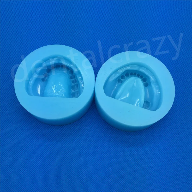 Buy 2pc/set Dental Plaster Model Mold Mould of