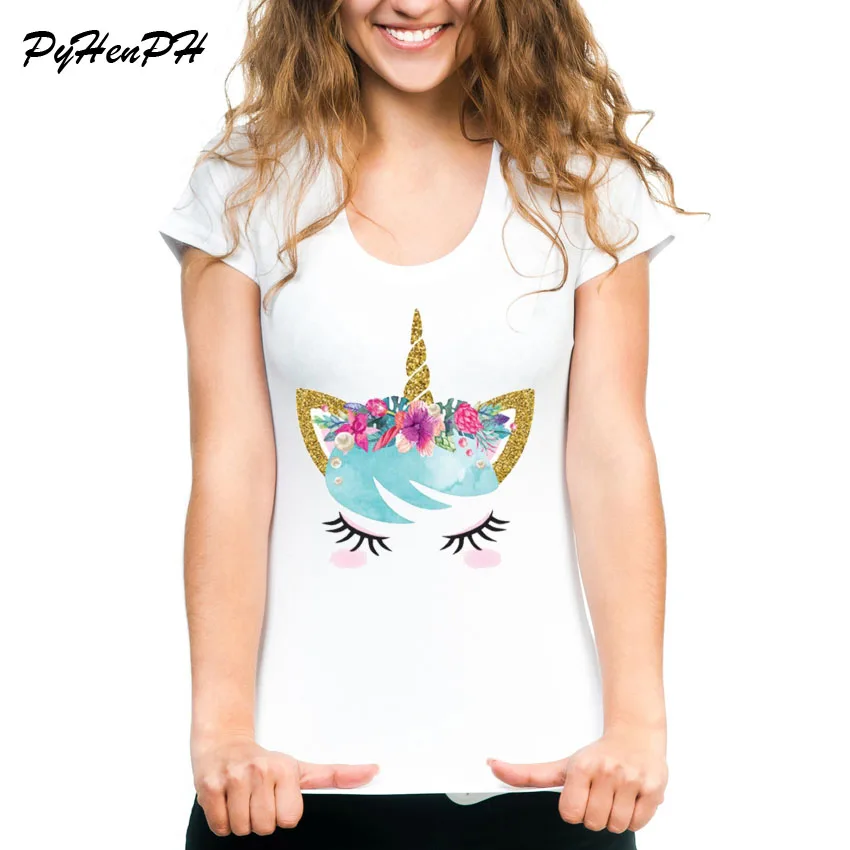 PyHenPH العلامة التجارية T قميص المرأة فوج يونيكورن الوجه تي شيرت عارضة قصيرة الأكمام سيدة ضئيلة الأبيض المرأة المحملة قميص فام قمصان PyHenPH العلامة التجارية T قميص المرأة فوج يونيكورن الوجه تي شيرت عارضة قصيرة الأكمام سيدة ضئيلة الأبيض المرأة المحملة قميص فام قمصان