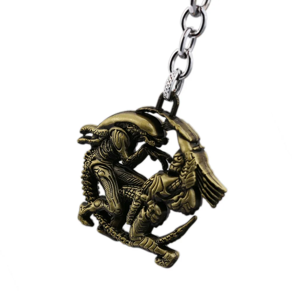 Брелок для ключей Alien v Predator модный брелок с кинофильмом подвеска подарок мужчин