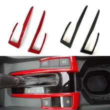 Коробка передач центральная консоль Панель рамка Крышка отделка наклейка переключения передач Панель блесток наклейка крышка для Honda Civic