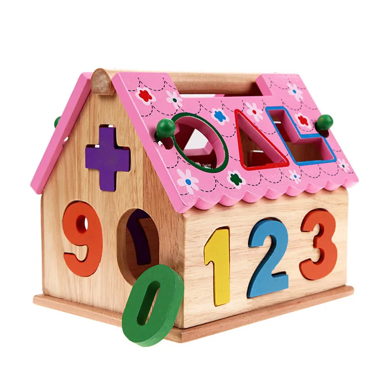New Baby Wooden Toys For Children montessori Educational Toys Cute Smart House Toy Blocks For Baby Kids Newbron Brinquedos baby-blocks-toys : image New Baby Wooden Toys For Children montessori Educational Toys Cute Smart House Toy Blocks For Baby Kids Newbron Brinquedos baby-blocks-toys